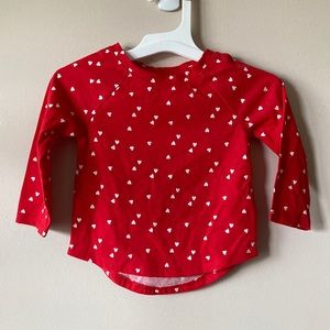 Baby girl long sleeve shirt